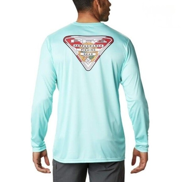 Columbia PFG Size XS Terminal Tackle FL State Flag Long Sleeve Shirt Fishing - Picture 1 of 9